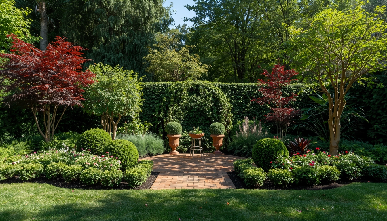 Professional garden consultation with expert advice